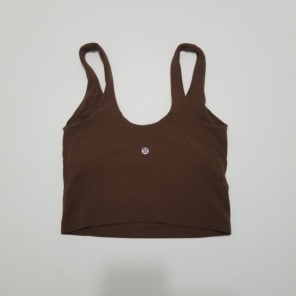 Like New Lululemon Align Tank Top Brown Size 2 - Picture 2 of 4